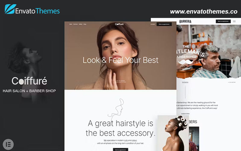 Coiffure – Hair Salon & Barber WordPress Theme