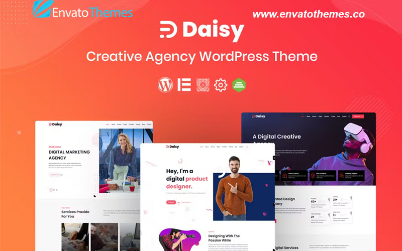 Daisy – Creative Agency WordPress Theme