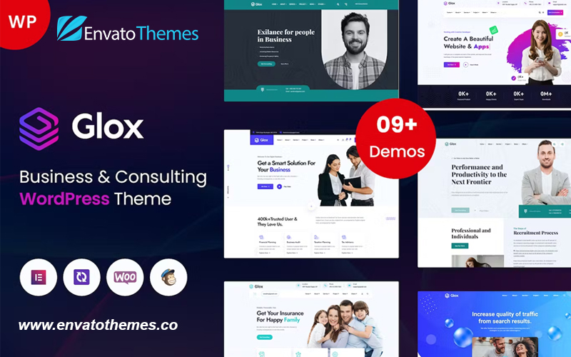 Glox – Business & Consulting WordPress Theme