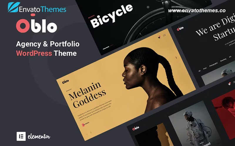 Oblo – Portfolio Agency Elementor WordPress