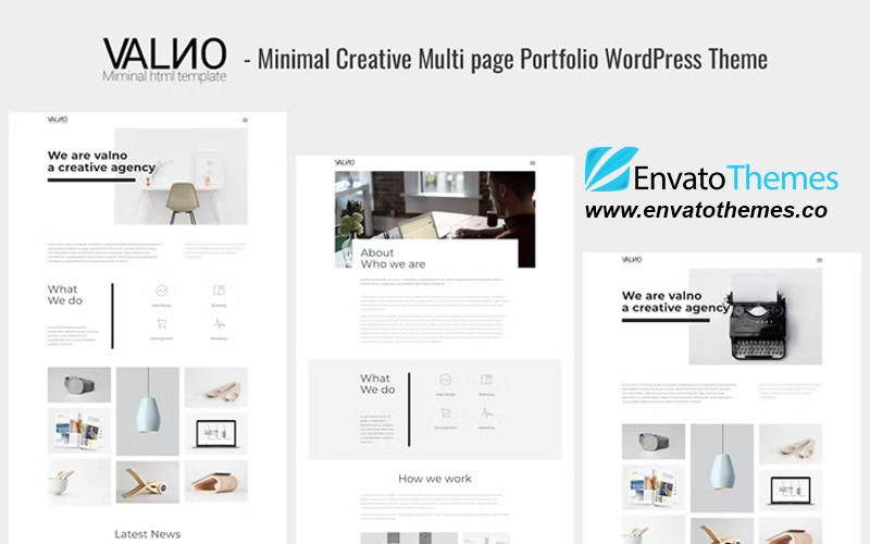 Valno – Creative Portfolio WordPress Theme