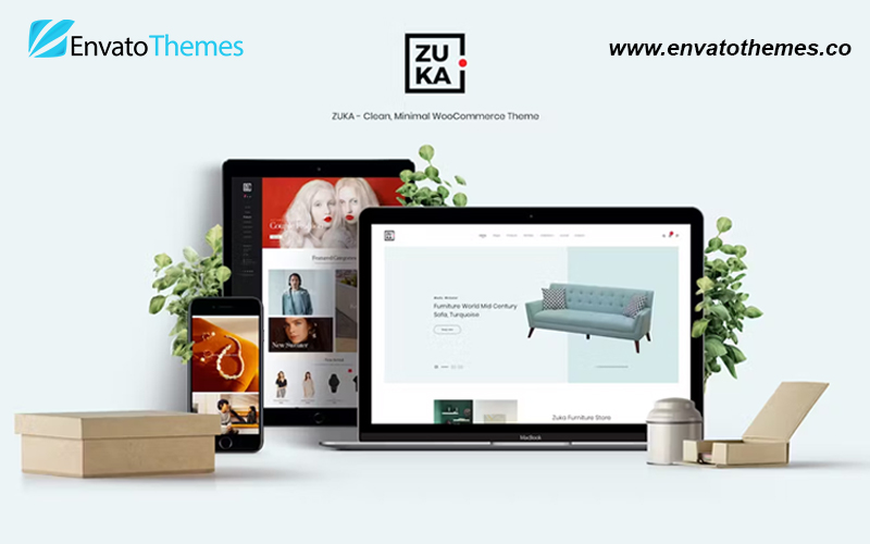 Zuka – Clean, Minimal WooCommerce Theme