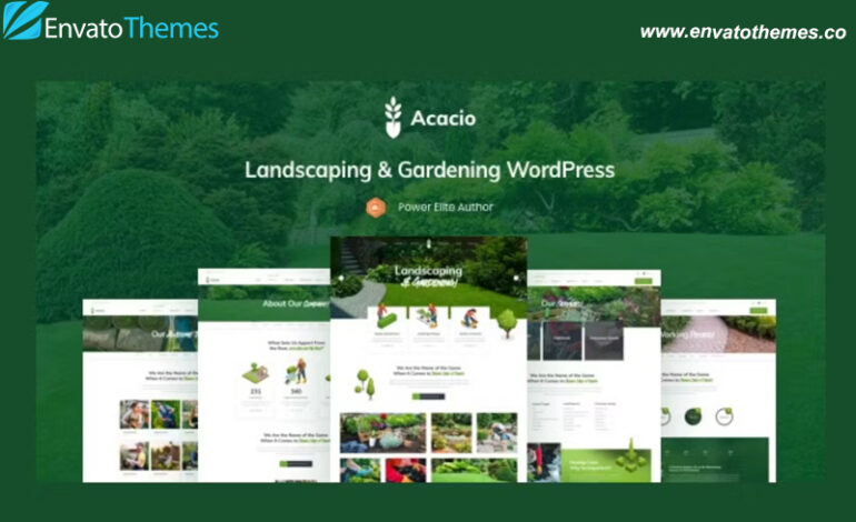 Acacio – Landscape & Gardening