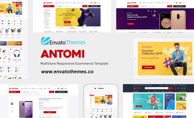 Antomi – Theme for WooCommerce WordPress