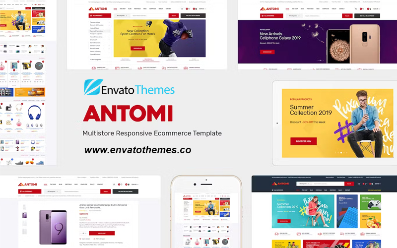 Antomi – Theme for WooCommerce WordPress