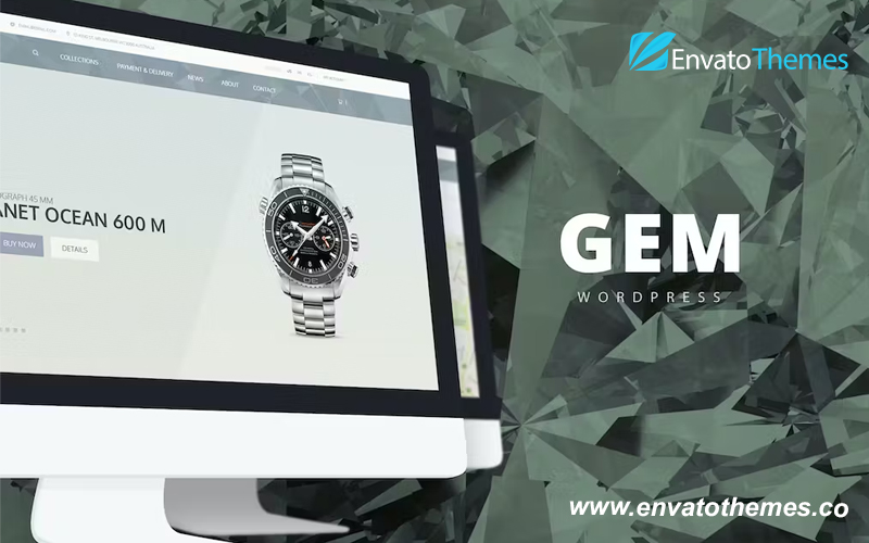 Gem — Luxury eCommerce Responsive WordPress Theme