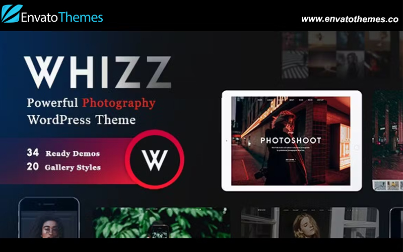 Whizz Photography WordPress