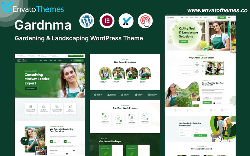 Gardnma – Gardening & Landscaping WordPress Theme