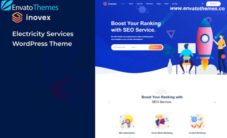 Inovex – SEO & Marketing Agency WordPress Theme