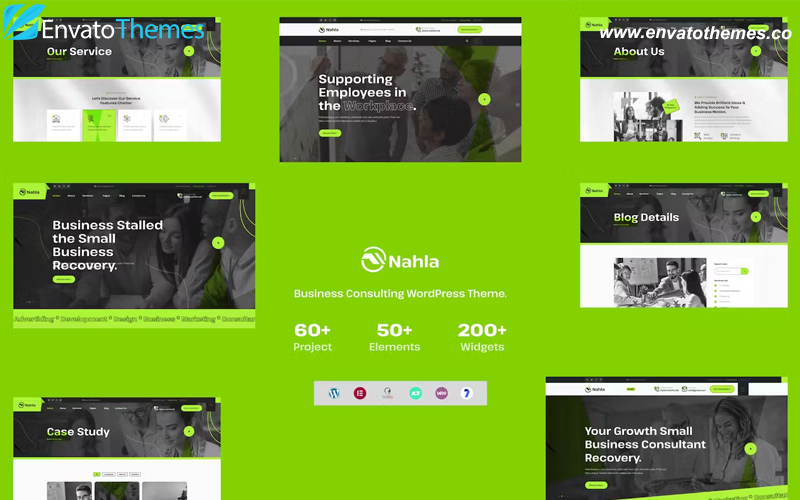 Nahla – Business Consulting WordPress Theme