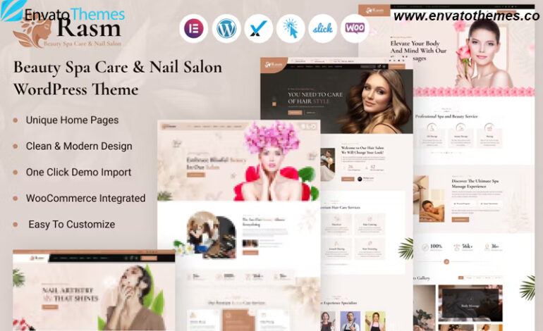 Rasm – Beauty Spa Care & Nail Salon WordPress Them