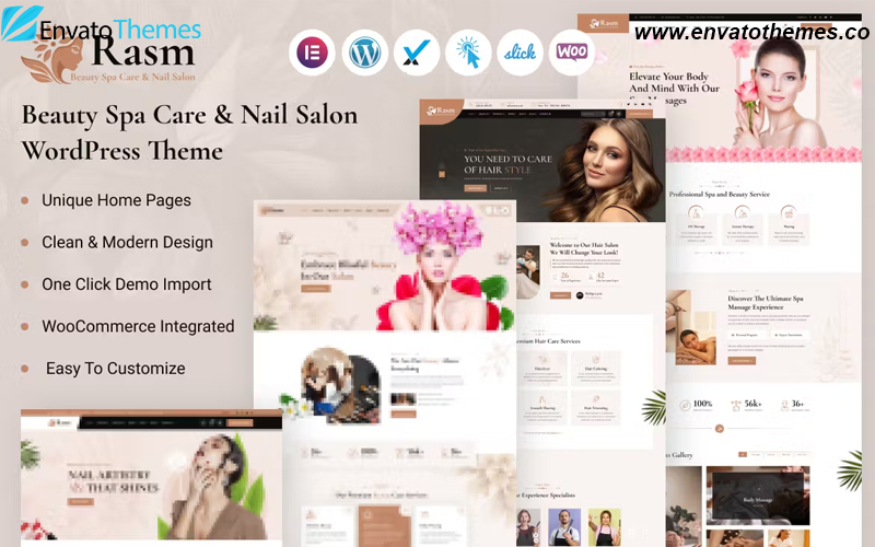 Rasm – Beauty Spa Care & Nail Salon WordPress Them