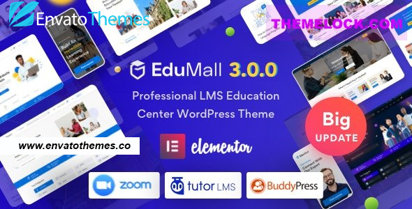EduMall v3.6.0 – Professional LMS Education Center WordPress Theme