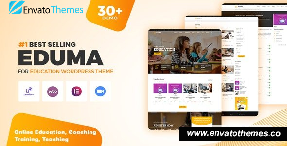 Eduma v5.4.1 – Education WordPress Theme