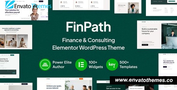 FinPath v1.0 – Finance & Consulting Elementor WordPress Theme