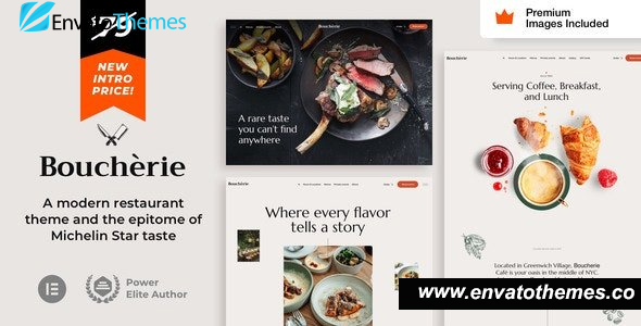 Boucherie v2.6 – Steakhouse Restaurant and Café WordPress Theme