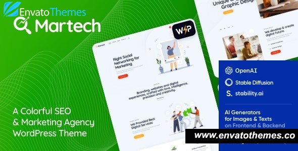 MarTech v1.0 – Marketing Agency WordPress Theme