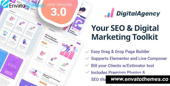 SEO WP v3.3.0 – Online Marketing, SEO, Social Media Agency