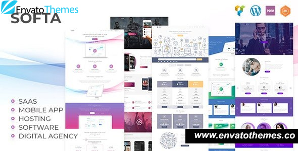 Softa v1.3.7 – SaaS, Software & WebApp WordPress