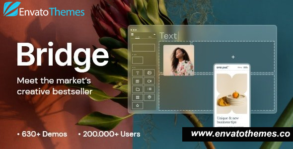 Bridge v30.4.1 – Creative Multi-Purpose WordPress Theme