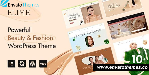 Elime v1.0.4 – Multipurpose Cosmetics & Fashion WordPress Theme
