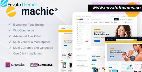 Machic v1.3.8 – Electronics Store WooCommerce Theme