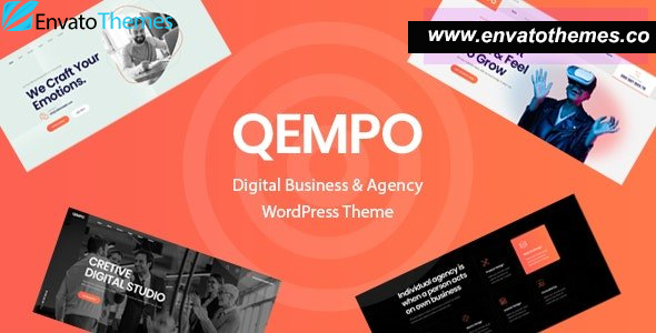 Qempo v1.3.2 – Digital Agency Services WordPress Theme