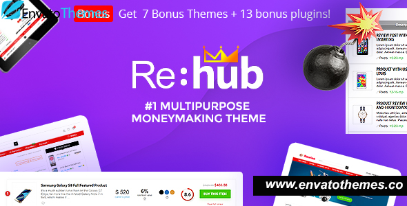 REHub v19.6.3 – Price Comparison, Business Community