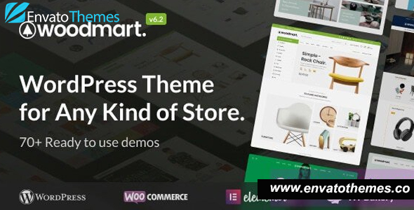 WoodMart v7.5.0 – Responsive WooCommerce WordPress Theme
