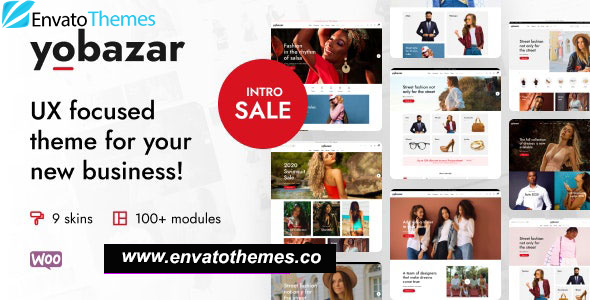 Yobazar v1.3.4 – Elementor WooCommerce WordPress Theme